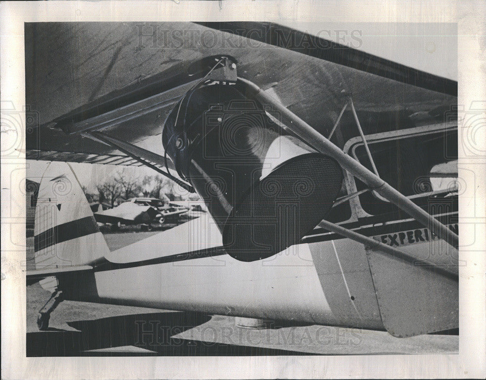 1957 Press Photo Airborne Sound System, Frderal Civil Defense Administration - Historic Images