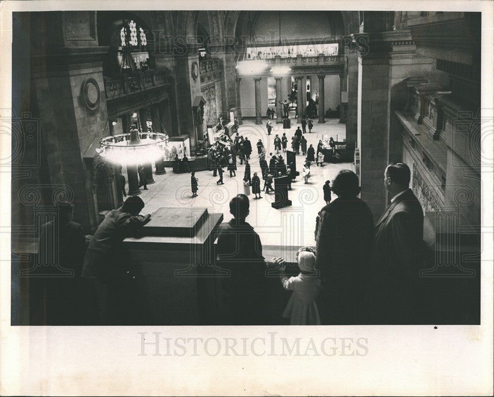 1966 Press Photo The Metropolitan Museum of Art.view of the Great Hall - Historic Images