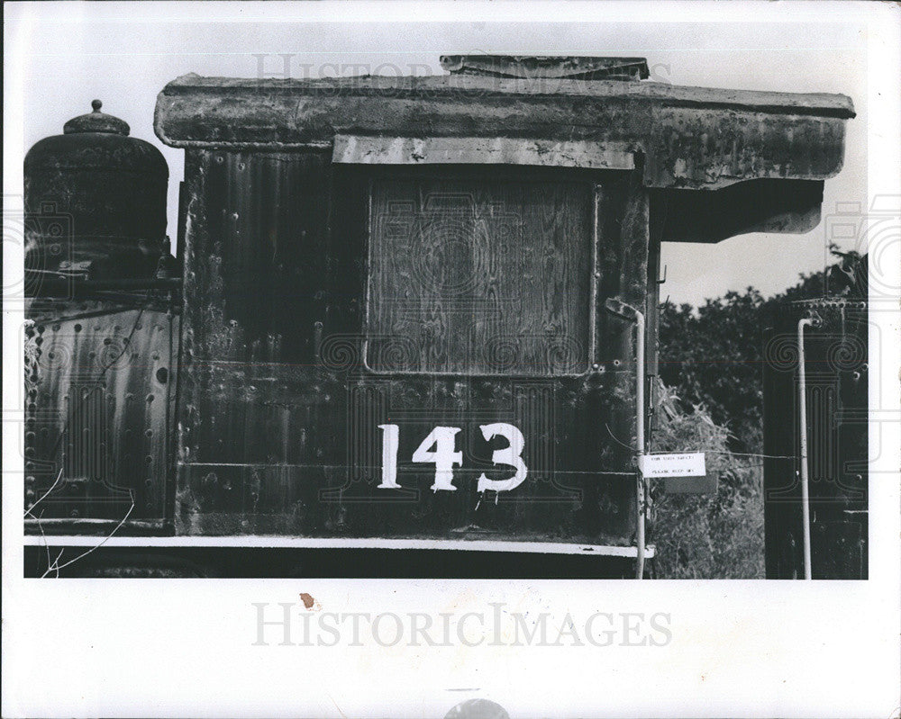 1976 Press Photo Old Seaboard Coast Line Railroad - Historic Images