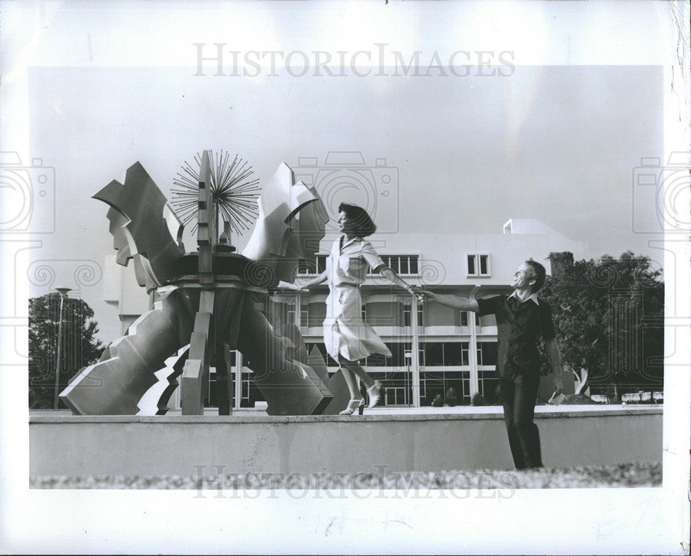 1977 Press Photo Plaza De La Cultura Dominican Republic - Historic Images