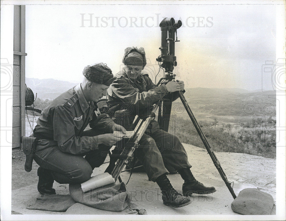 1966 Press Photo U.S. Forces in S. Korea - Historic Images