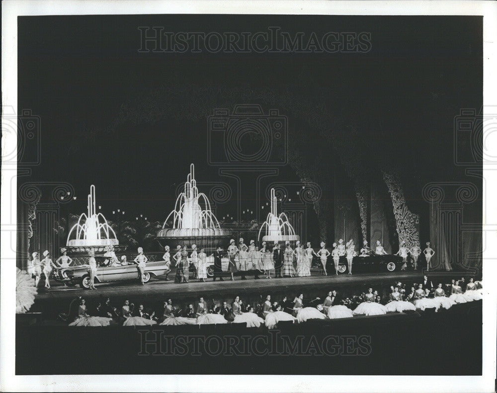 Press Photo New York City Radio Hall Rockettes - Historic Images