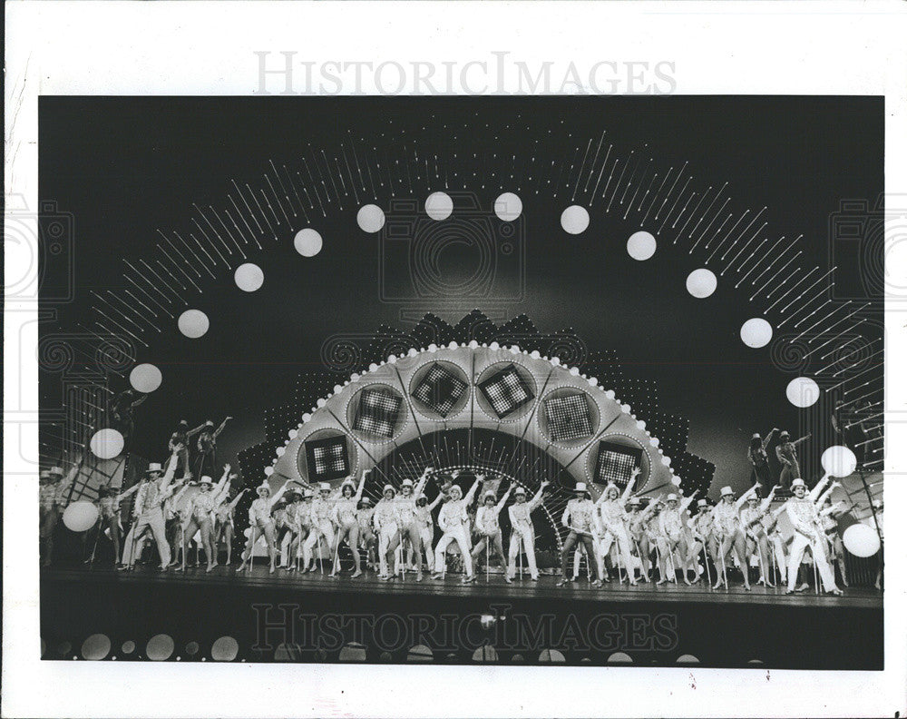 1982 Press Photo New York City Radio Hall Rockettes - Historic Images