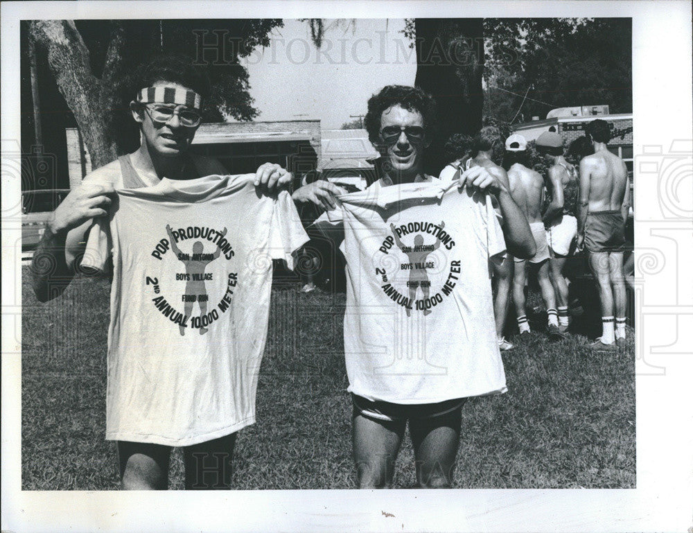 1978 Press Photo Fundrun Florida San Antonio Boys Village Runners - Historic Images