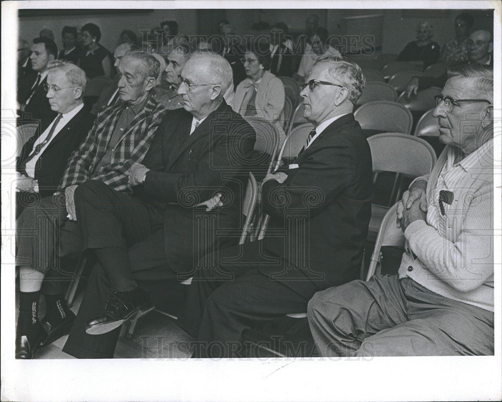 1966 Press Photo South Pasadena Freeholders Meeting - Historic Images