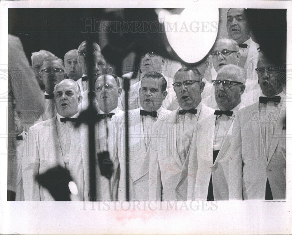 1965 Press Photo St. Petersburg Men&#39;s Chorus Singers Vocalists - Historic Images