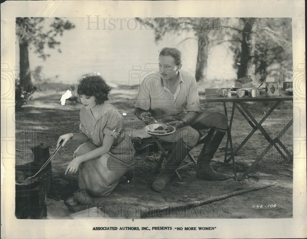 1924 Press Photo Madge Bellany and Matt Moore in &quot;No more Women&quot; - Historic Images
