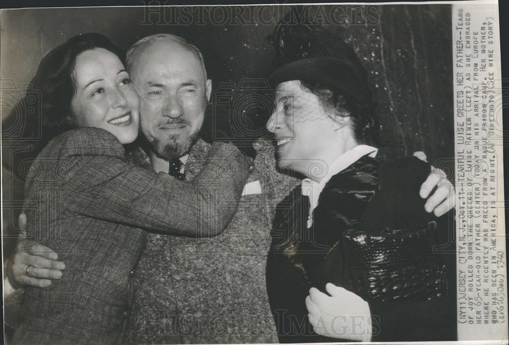 1940 Press Photo Luise Rainer - Historic Images
