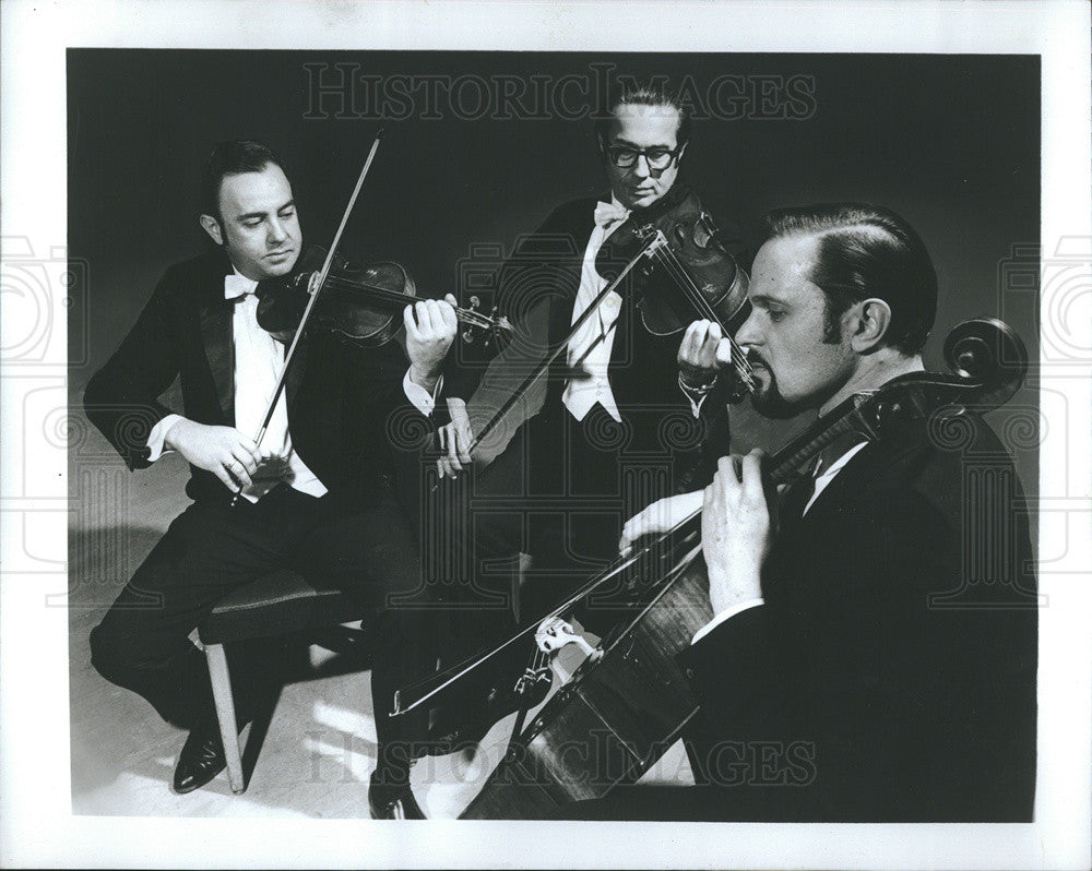 1972 Press Photo Chicago Symphony Trio, Magad, Schoen, Chausow - Historic Images