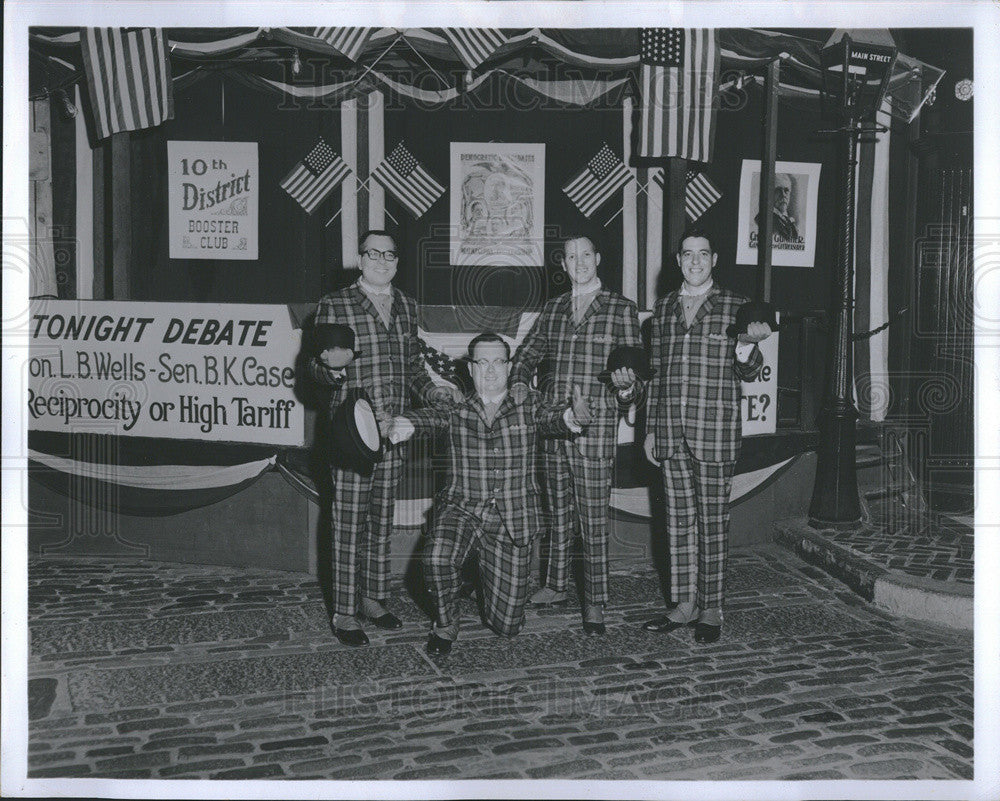 1968 Press Photo The Rhythm Rogues Quartet - Historic Images