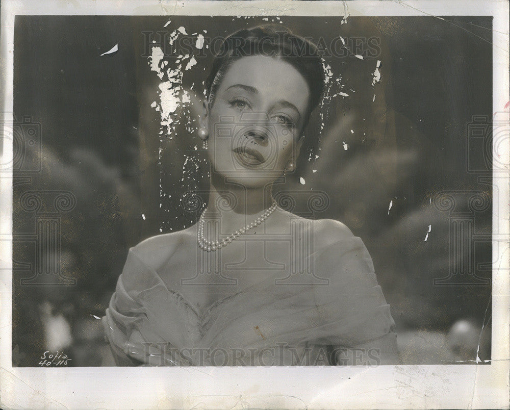 1940 Press Photo Pat Morison in Sophia at the Apollo Theater - Historic Images