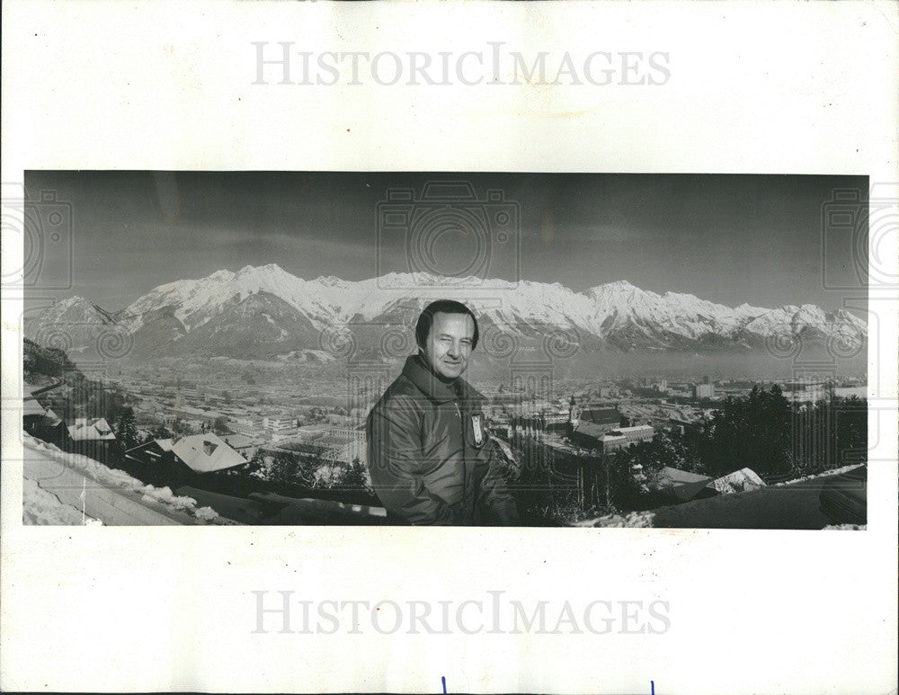 1976 Press Photo Twelfth Winter Olympic Games Host Jim McKay - Historic Images
