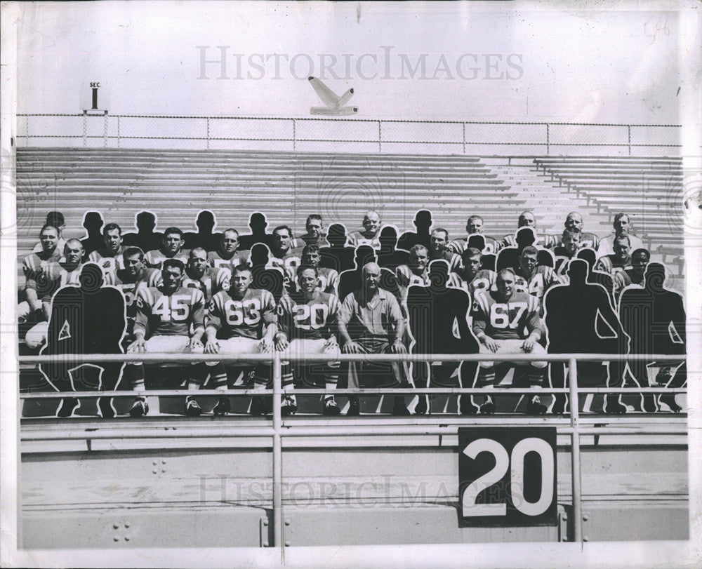 1960 Press Photo 22 Died In Plane Crash At Toldeo OH-16 Cal-Poly Mustangs Blackd - Historic Images