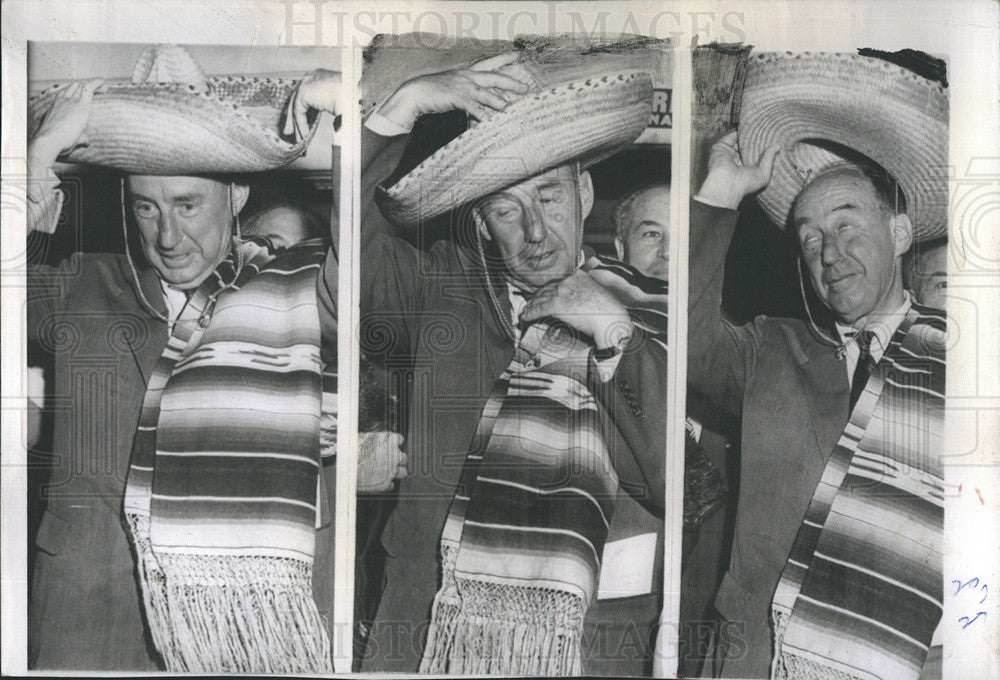 1956 Press Photo Adlai Stevenson - Historic Images