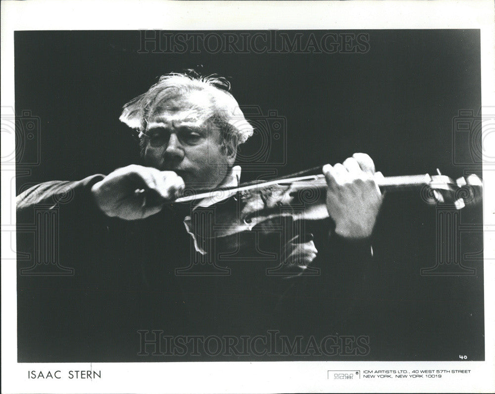 1994 Press Photo Violinist Isaac Stern - Historic Images
