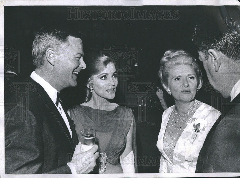 1968 Press Photo David Echols, Anne Jeffreys, Robert Sterling - Historic Images