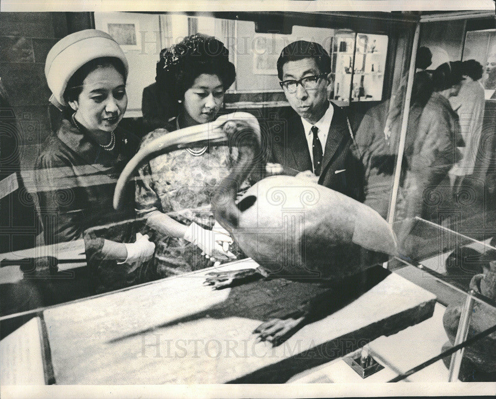 1965 Press Photo Princess Yurko Princess Yasuko and Prince Takahito - Historic Images