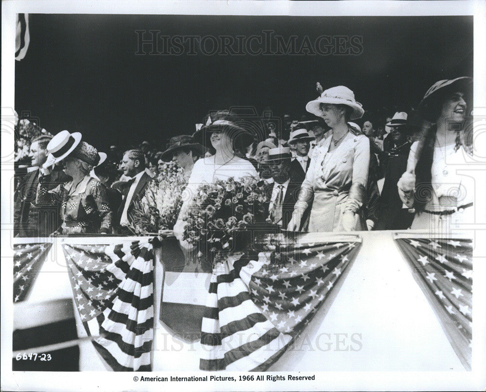 1967 Copy of 1920 Press Photo Eleanor Roosevelt Visiting Dayton Ohio - Historic Images