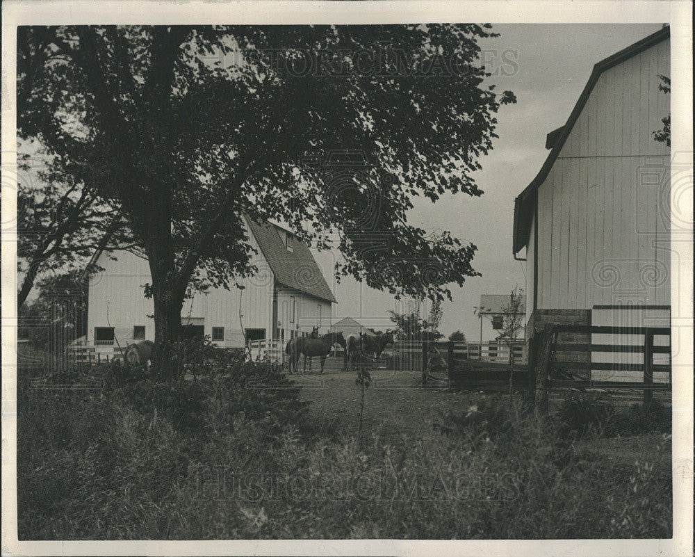 1941 Press Photo Meyer Farm Illustrates Trend - Historic Images