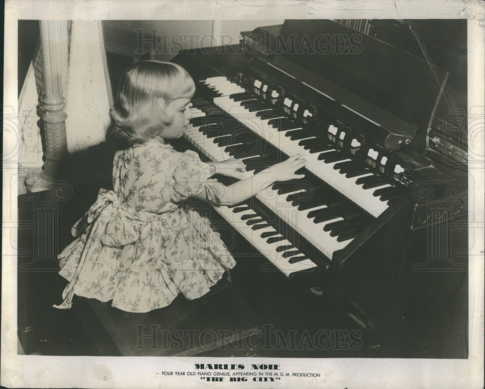 1948 Press Photo Marles Noie Appears In The Big City - Historic Images