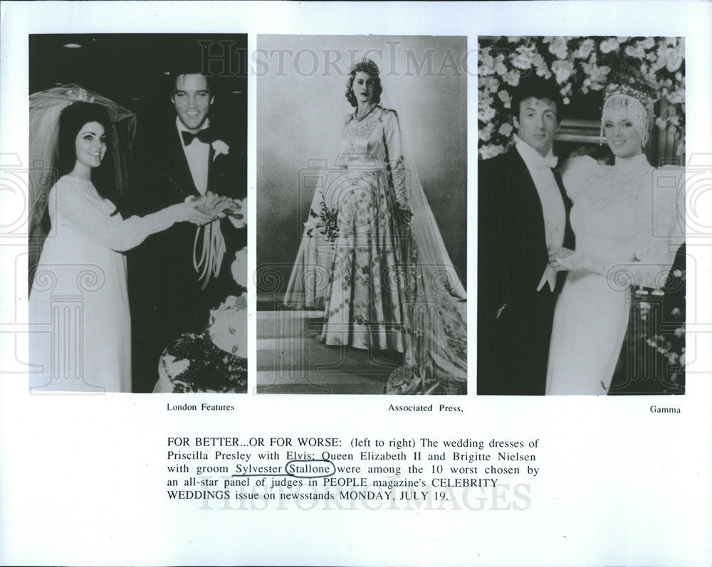 Priscilla presley wedding dress deals