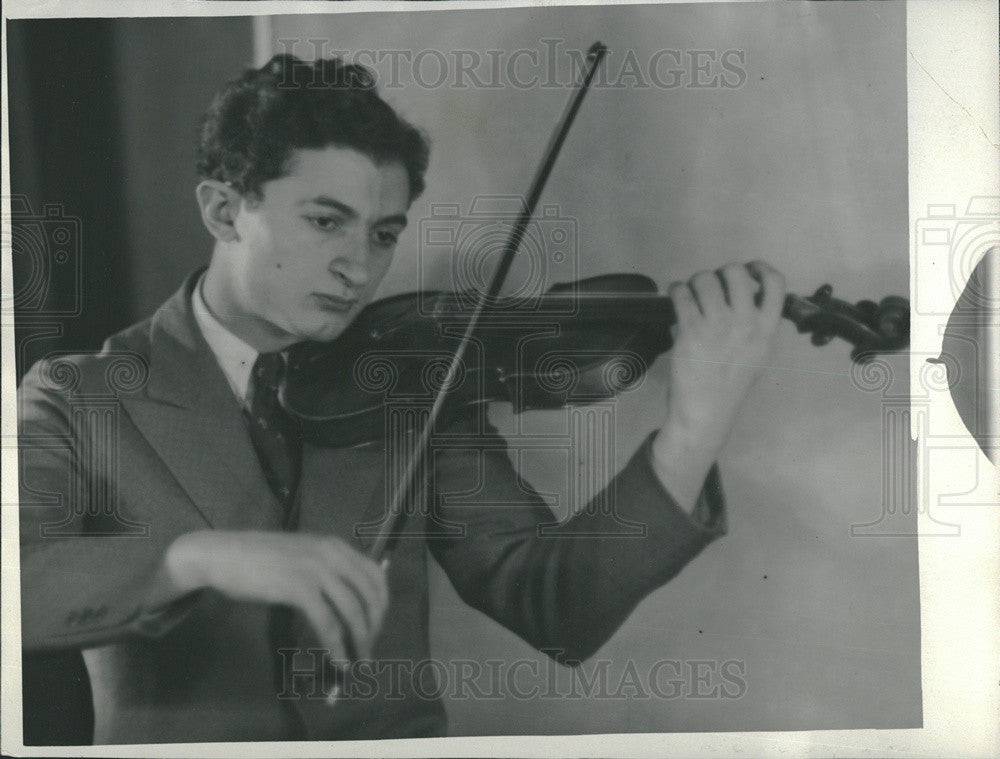 Press Photo Musician Joseph Rosenstein, Violinist - Historic Images