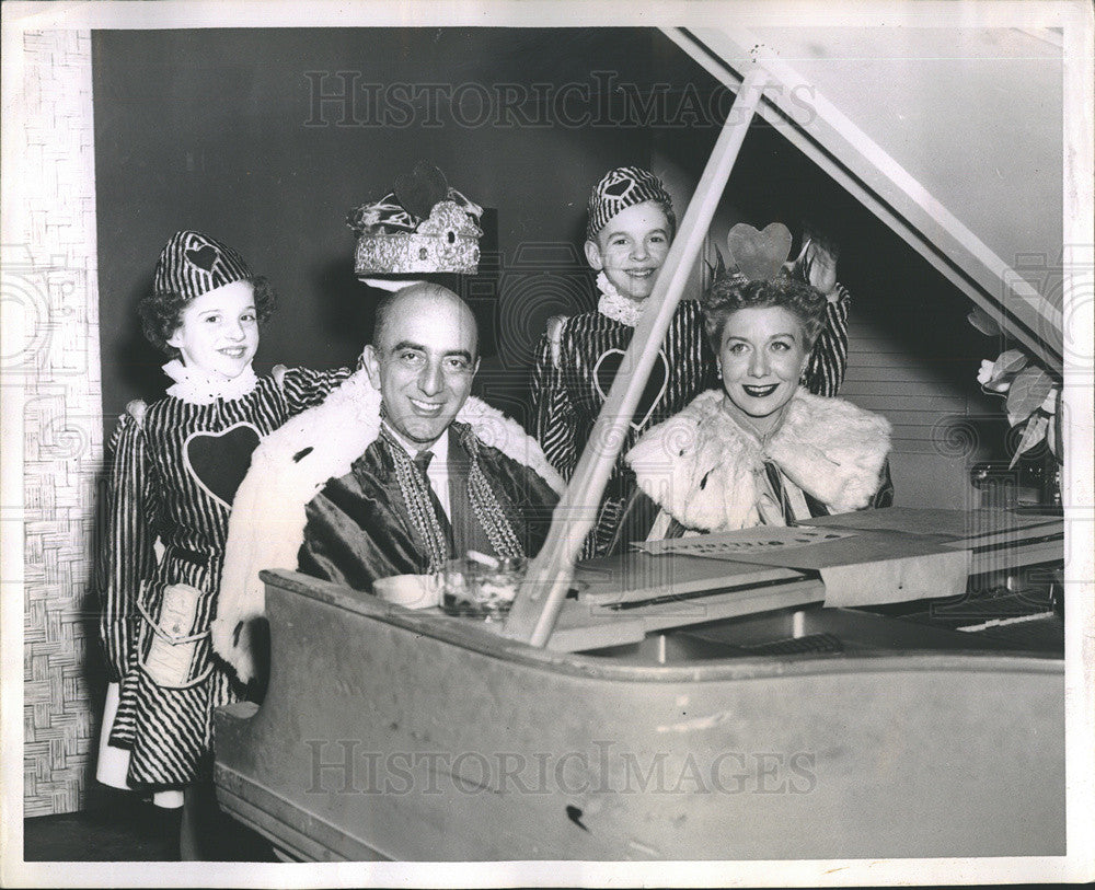 Press Photo Royal Family of Chicago Heart Association - Historic Images