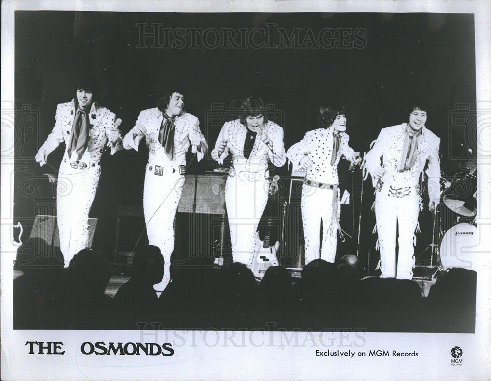 1973 Press Photo The Osmsonds - Historic Images