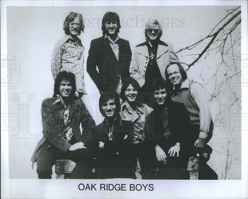 1972 Press Photo The Oak Ridge Boys - Historic Images