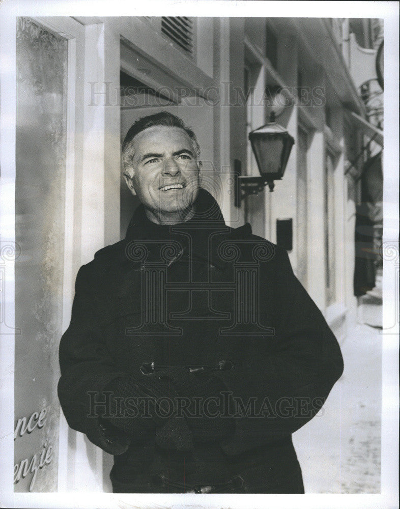 1966 Press Photo Tim O&#39;Connor in TV series Peyton Place - Historic Images