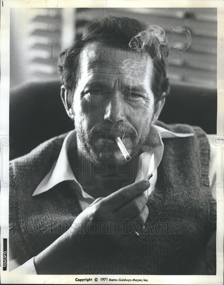 1972 Press Photo Warren Oates Chandler - Historic Images