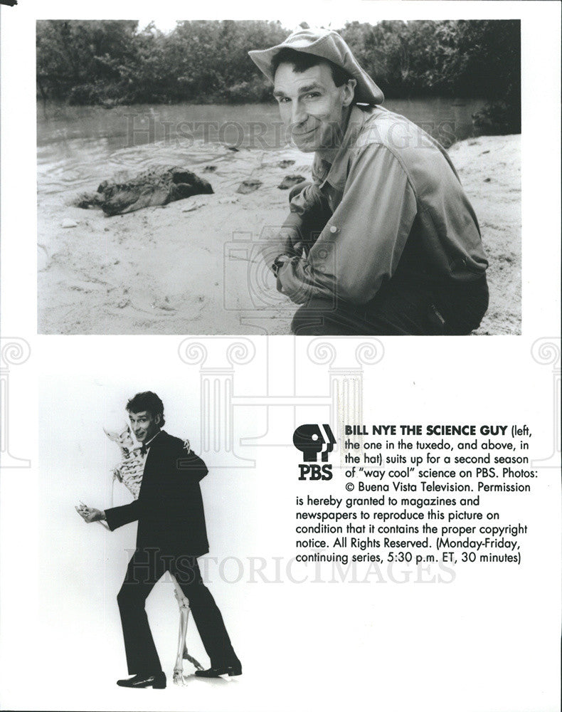 1996 Press Photo Bill Nyr the Science Guy - Historic Images