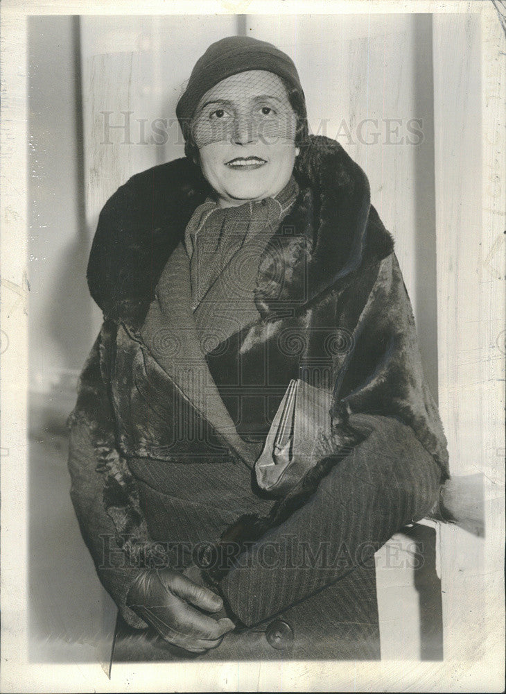 1933 Press Photo Maria Olszewska - Historic Images