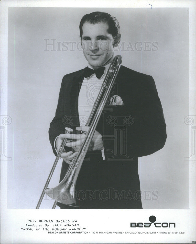 1978 Press Photo Russ Morgan Orchestra Conducted By Jack Morgan - Historic Images