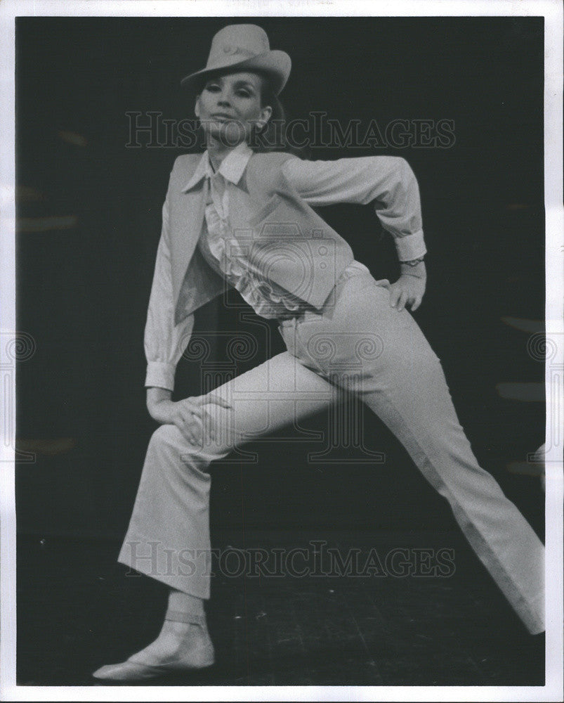 1968 Press Photo Alice Mitchell Centerfold - Historic Images