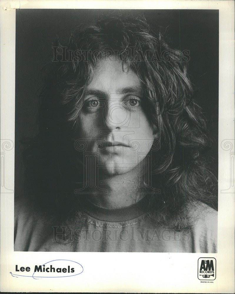 Press Photo Musician Lee Michaels Historic Images