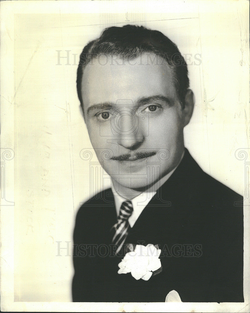 1944 Press Photo Actor Hanley Stafford - Historic Images