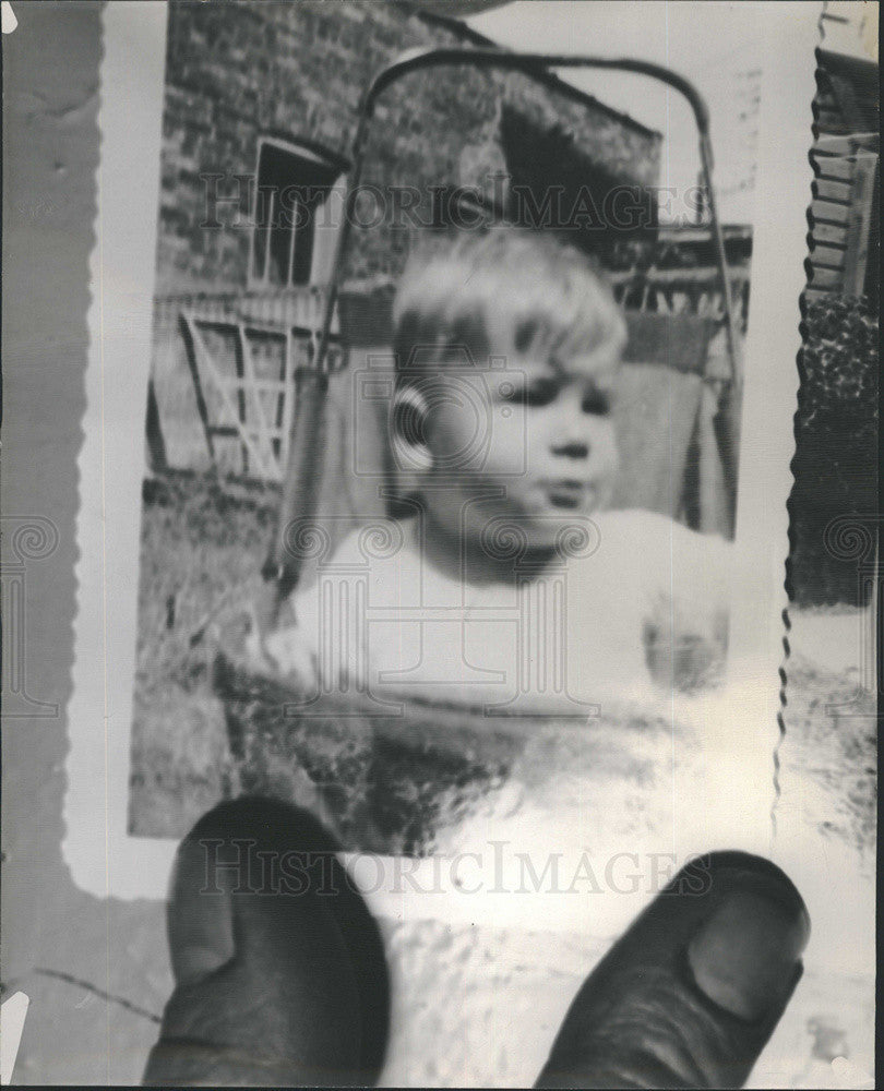 1948 Press Photo Child Portrait Thomas Victor Rubart - Historic Images