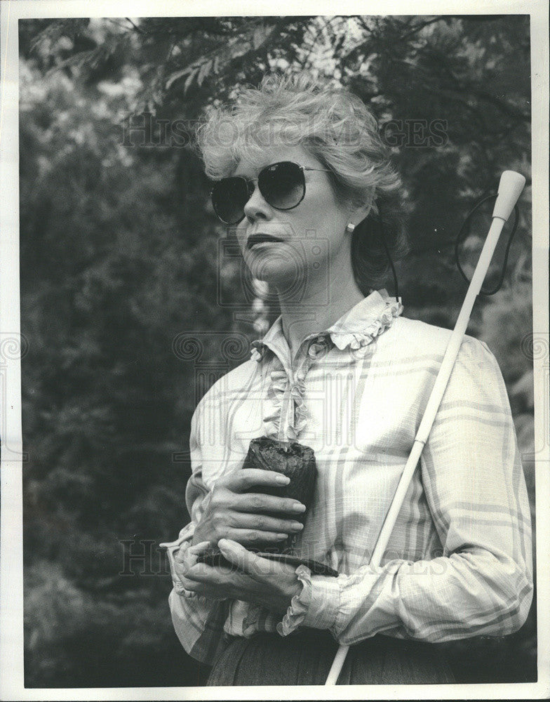 1984 Press Photo Actress Elizabeth Montgomery CBS-TV Drama &quot;Second Sight&quot; - Historic Images