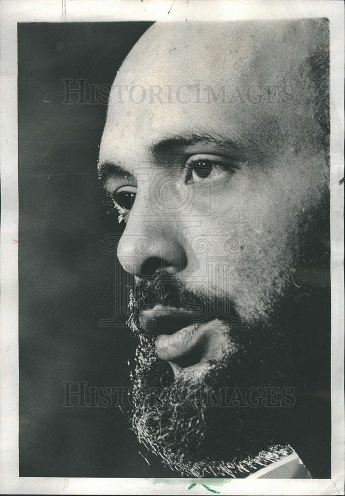 1972 Press Photo of Teacher/ UTC Director Al Raby. - Historic Images
