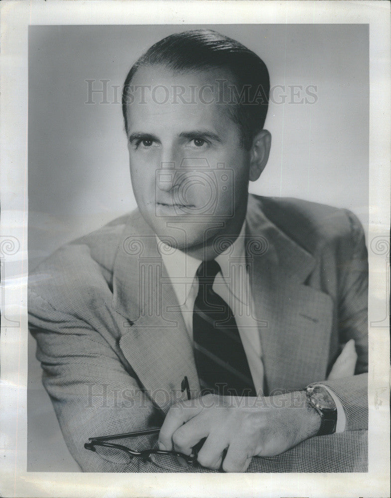 Press Photo John Oster Jr Manufacturing Company President Portrait - Historic Images