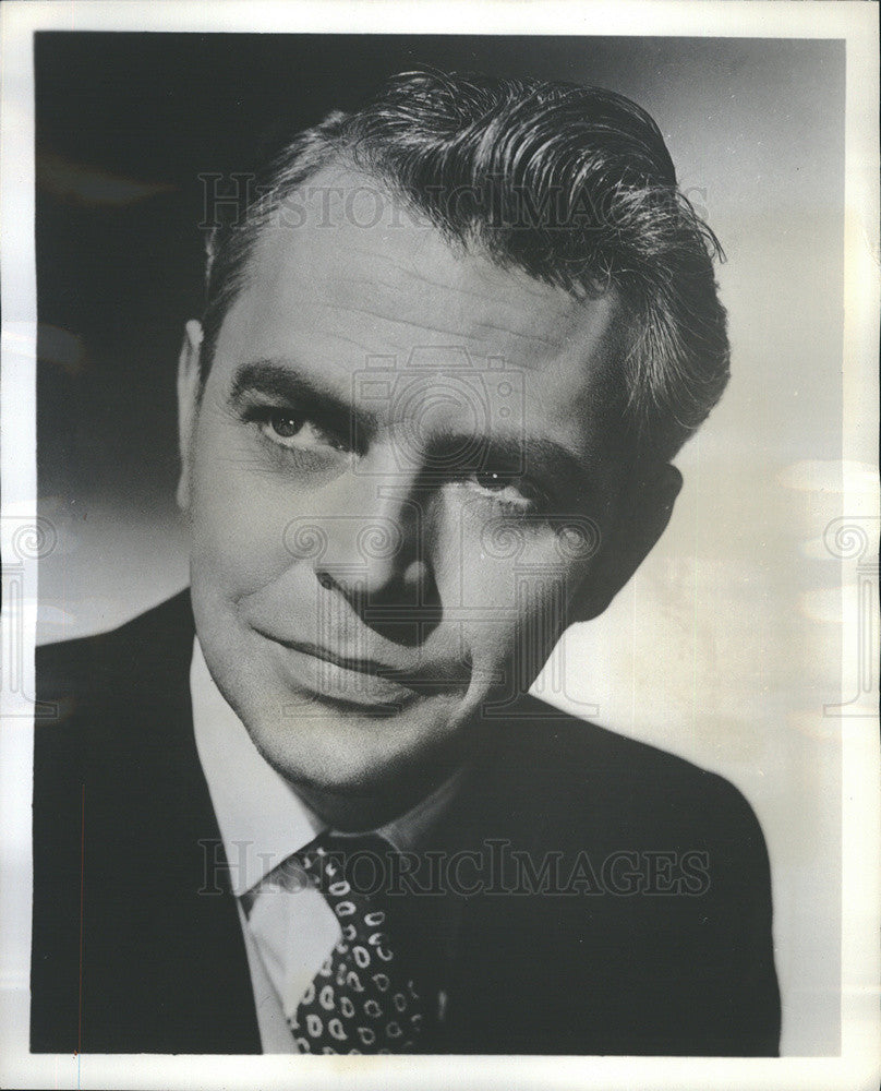 1965 Press Photo of actor Dan O&#39;Herlihy - Historic Images