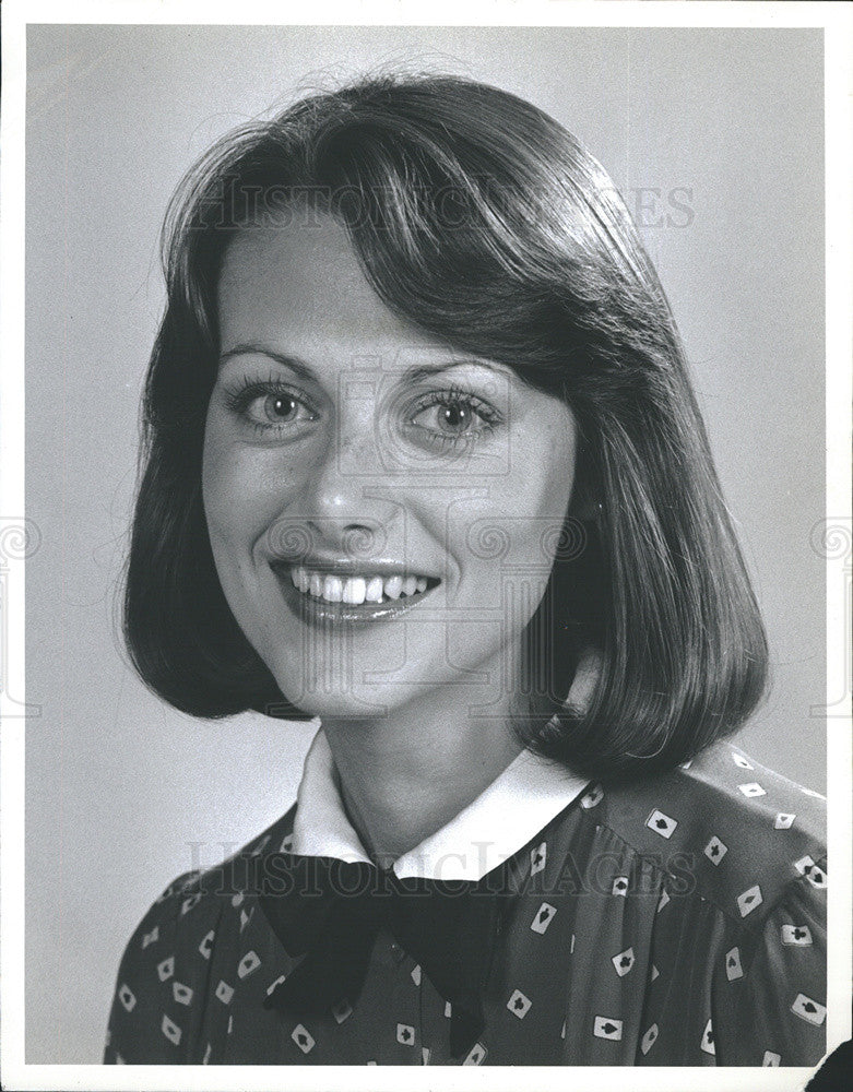 1983 Press Photo Judi Moen "daybreak"  channel 2 anchor - Historic Images