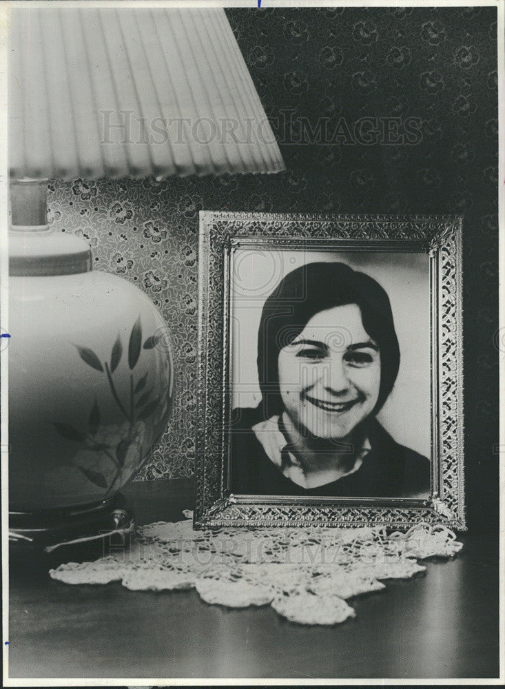 1978 Press Photo of Jane Zorza, daughter of columnist Victor Zorza - Historic Images