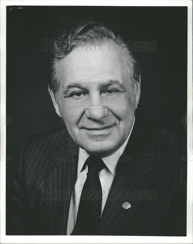 1986 Press Photo Sidney L Ordowens Candidate Cook County Board - Historic Images