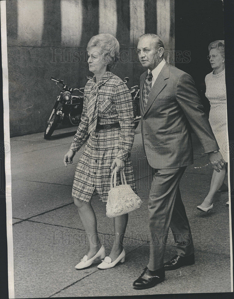 1973 Press Photo Alderman Casimir Stszcuk After Found Guilty Extortion Fraud - Historic Images