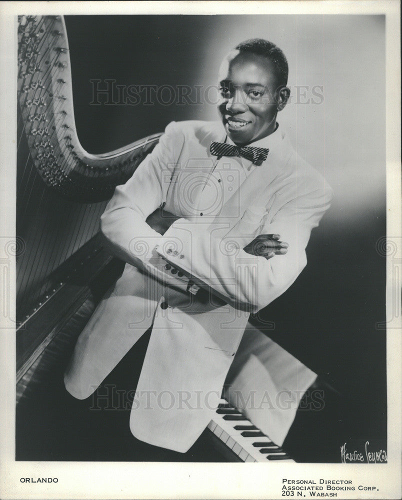 1966 Press Photo Orlando songs Golden Harp Al Farber&#39;s Tree Room - Historic Images