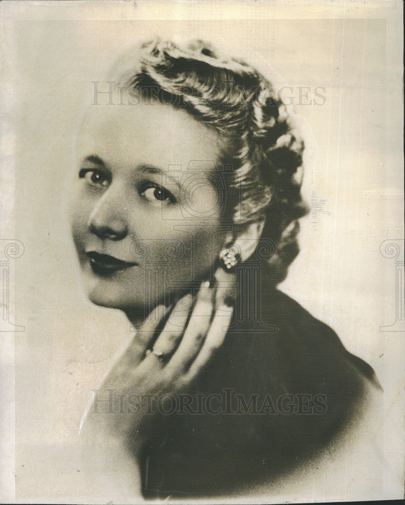 1940 Press Photo Miss Mraguerite Johnson to Marry Senator Gerald Nye - Historic Images