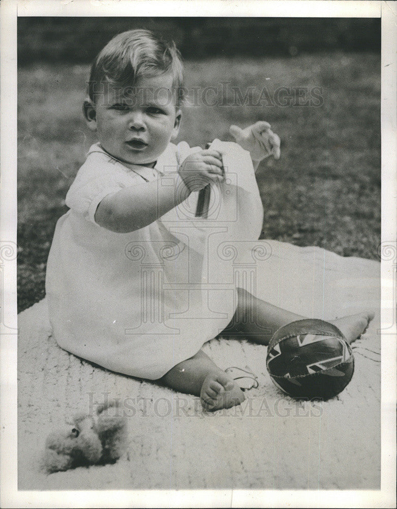 1943 Press Photo Prince Michael England 7th in line for British Throne - Historic Images