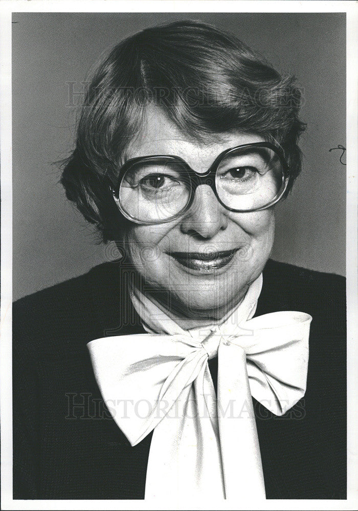 1980 Press Photo Actress Birdie Stallman - Historic Images